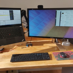 Dave's work-from-home situation